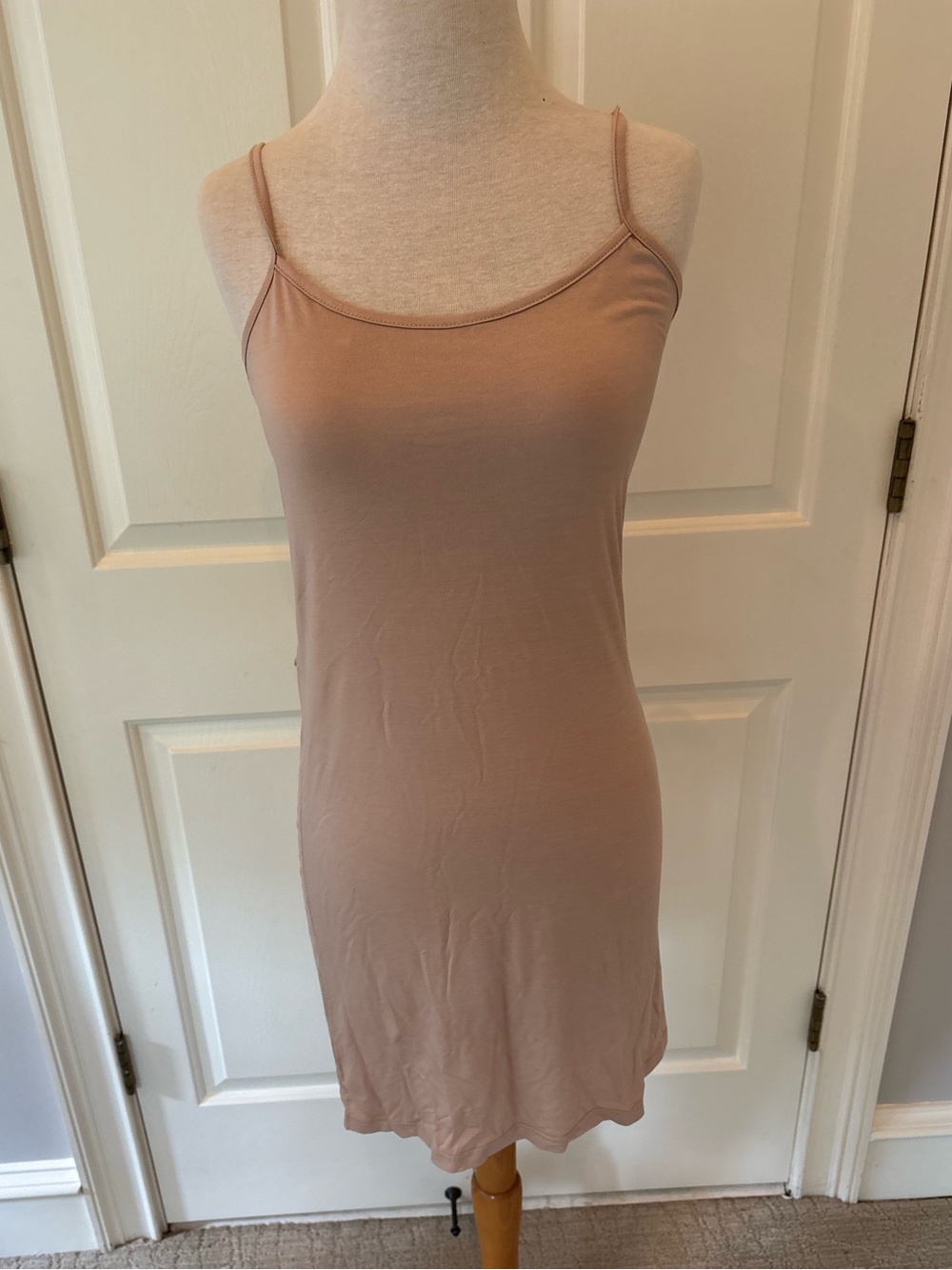 Nude Spaghetti Strap Slip